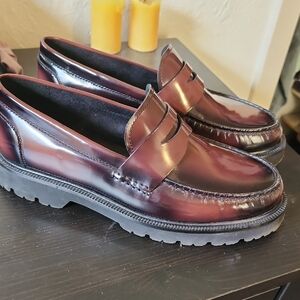 Men's Burgundy Loafers